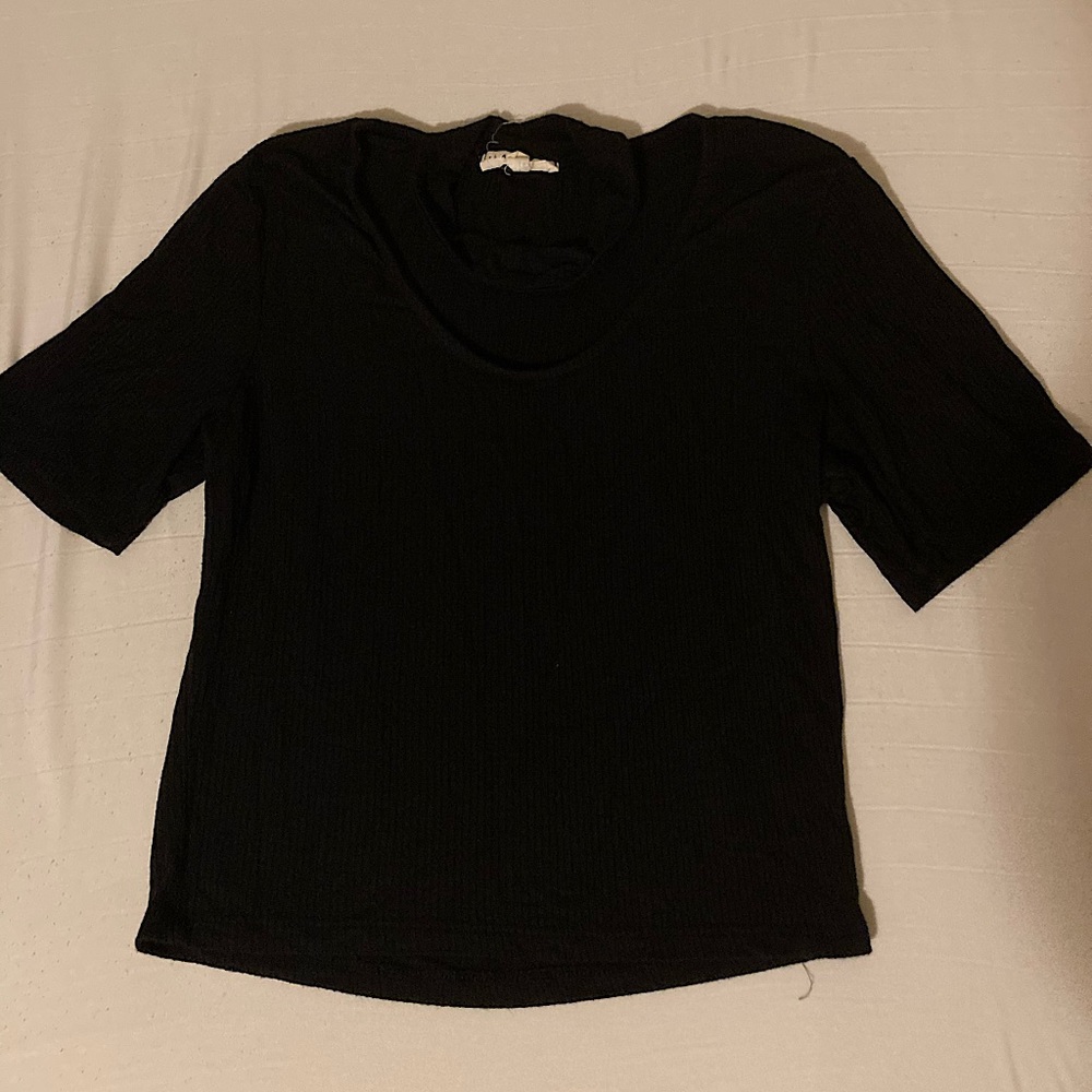 LA Hearts Black Short Sleeve Size M